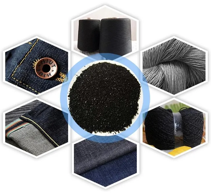 2020 Factory Price Dyestuffs Sulphur Black Br200% for Textile Dye